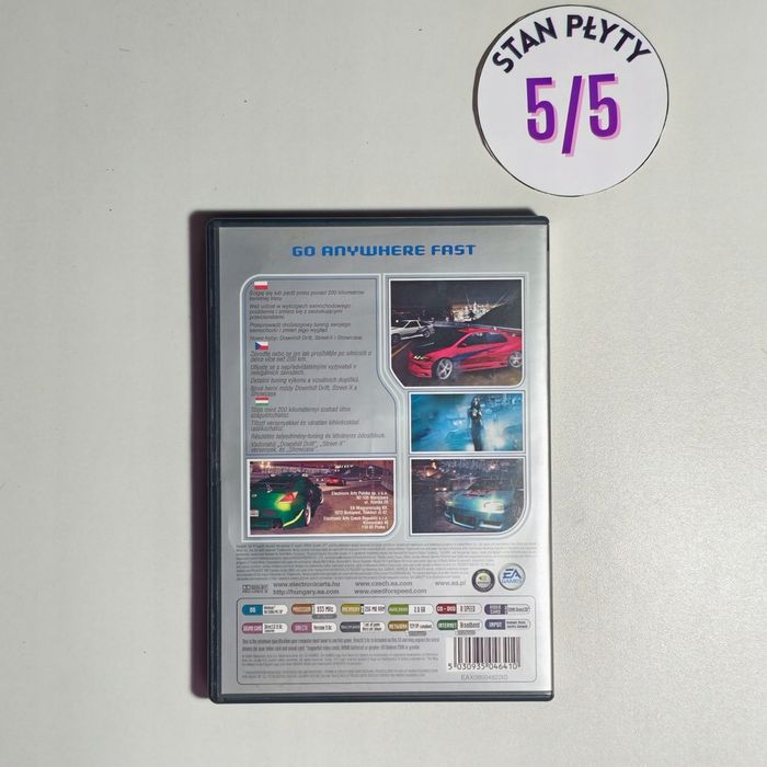 gra pc - need for speed underground 2 - wydanie pudełkowe - super stan