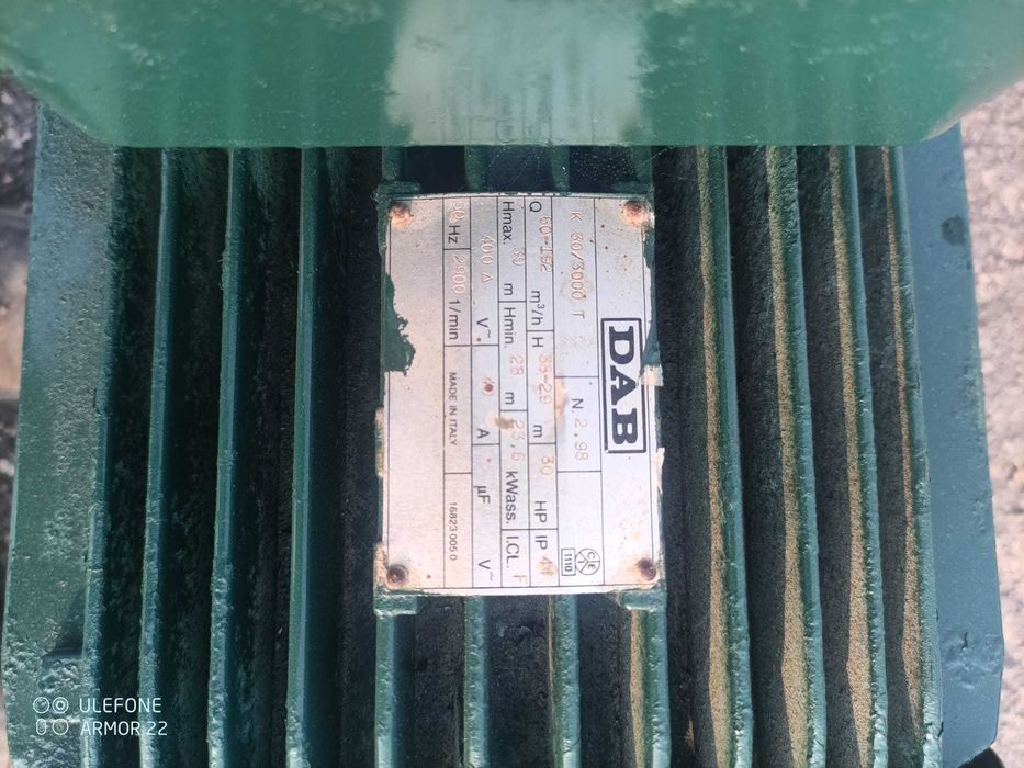 Bomba elétrica trifásica 6 polegadas