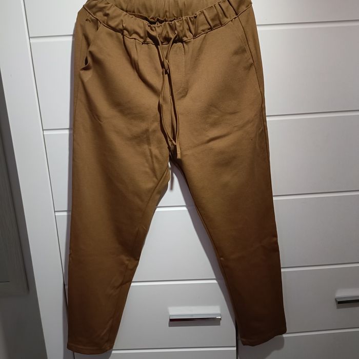 Spodnie w kolorze kamel