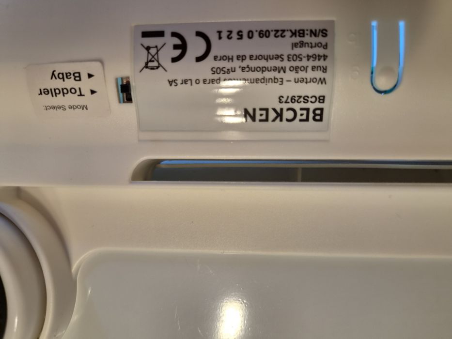 Balança bebe becken worten