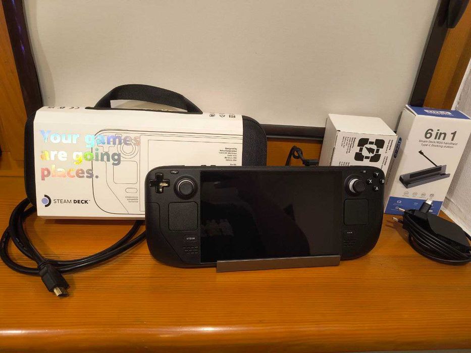 Steam Deck LCD (512GB + 512GB) | REAGLE Stacja 6w1