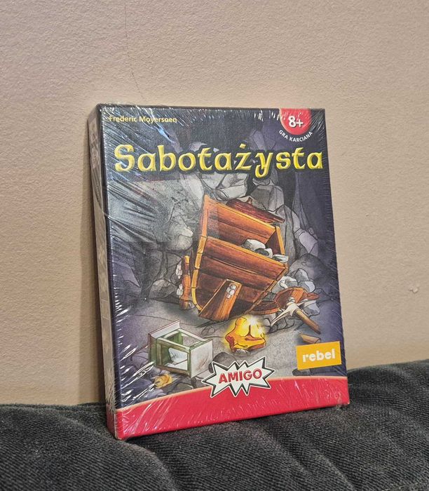 Rebel sabotażysta gra karciana w karty towarzyska rodzinna imprezowa