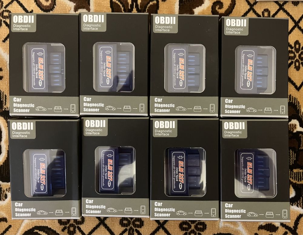 Автосканер OBD 2, OBD II, obd сканер помилок автосканер v 1.5, ELM 327: ...