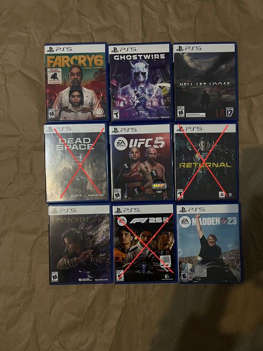 Колекція ігр для приставки Playstation PS5 PS4