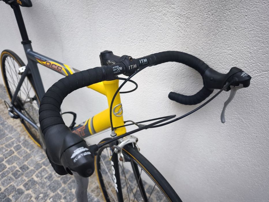 Bicicleta de estrada Giant OCR forqueta Look carbono