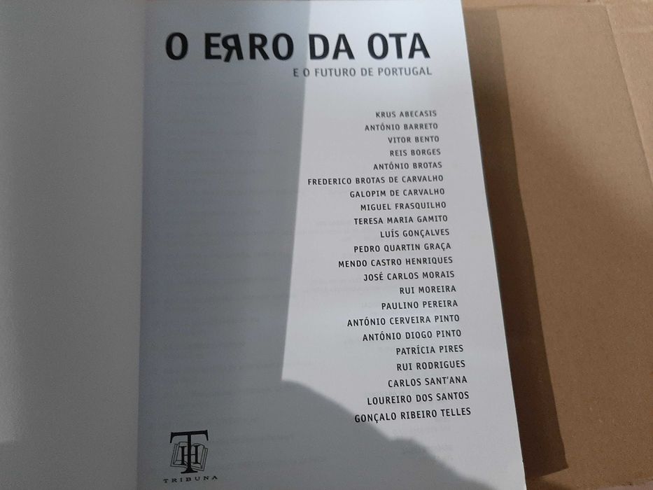 O Erro da Ota e o Futuro de Portugal de Vários