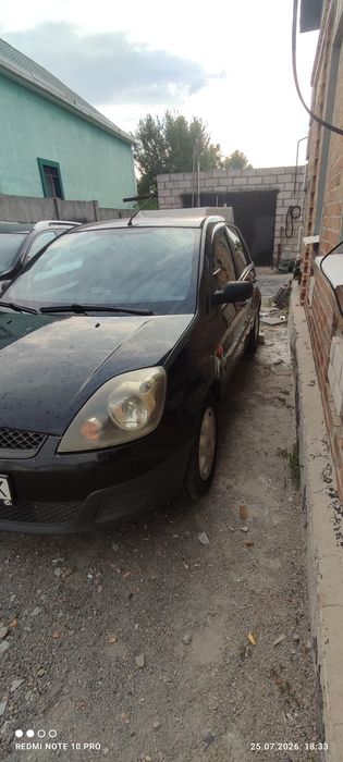 Ford fiesta 2006 газ бензин