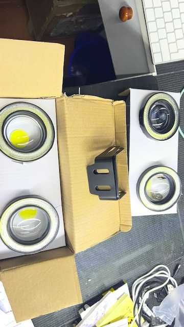 Farois Nevoeiro Led 1200LM 30W Luz Led ANGEL EYES