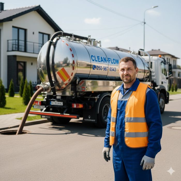 Асенізатор за 60 хвилин‼️викачка зливних ям, септиків недорого