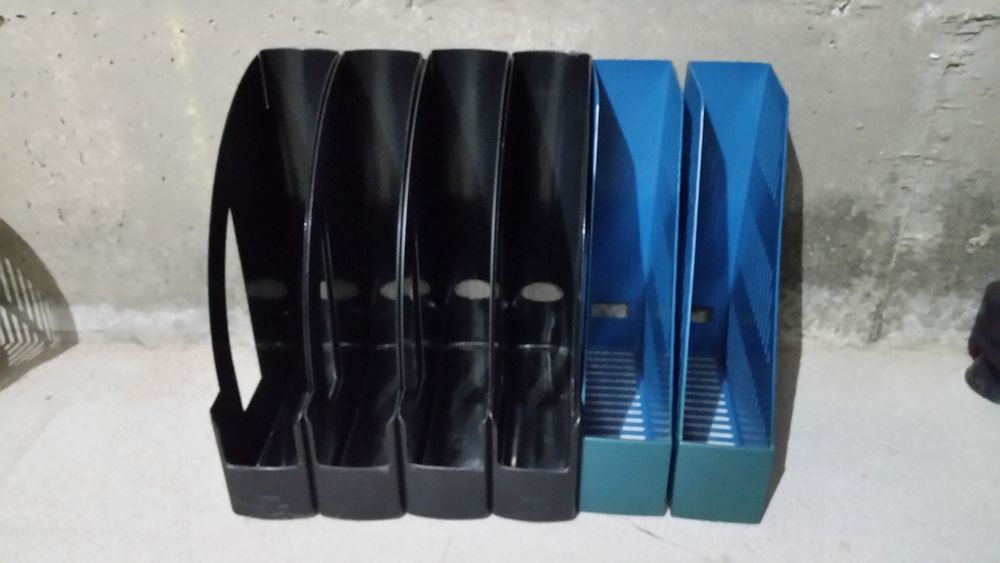 Lote de 6 arquivadores de documentos