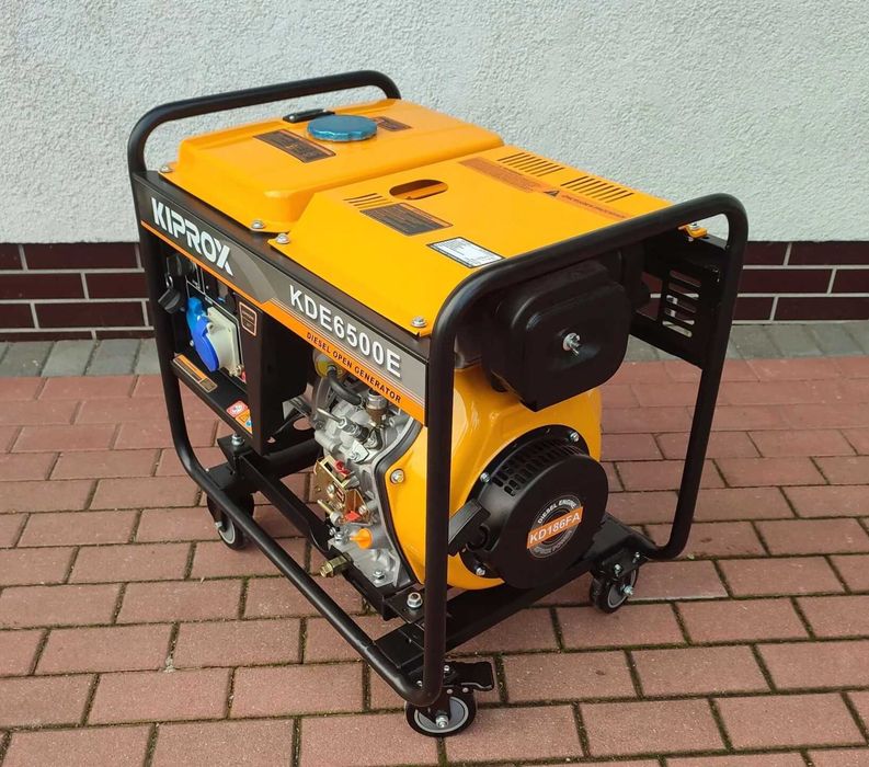 Agregat prądotwórczy Diesel 5,0 kW Kiprox KDE6500E 5,0 kW