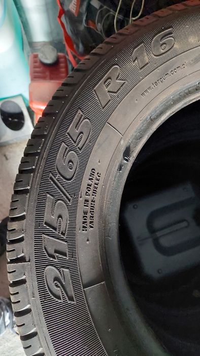 Opony letnie targum 4 sztuki