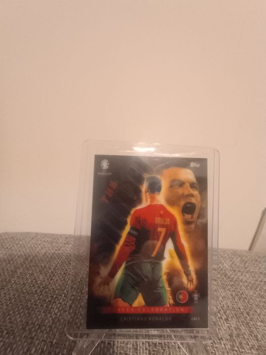 Topps match attax euro 2024 Cristiano Ronaldo crcc career celebrarion