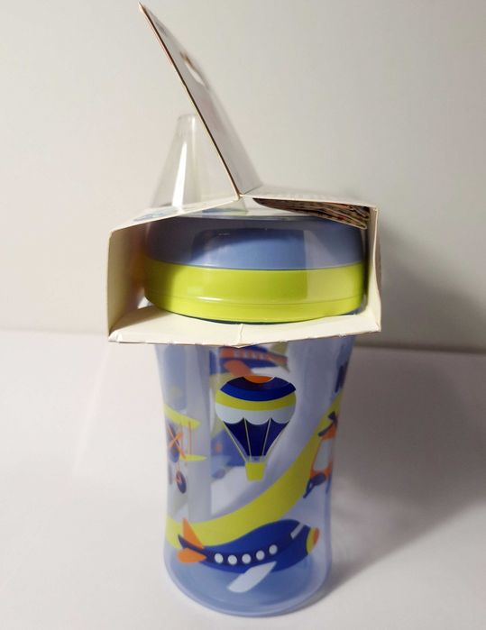 Поїльник з силіконовою трубочкою NUK 300 мл. від 18 місяців