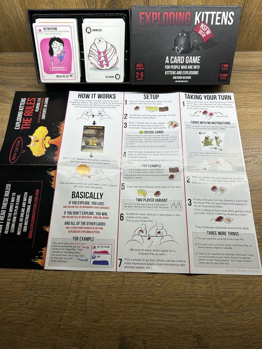 Exploding kittens - eksplodujące kotki  ENG