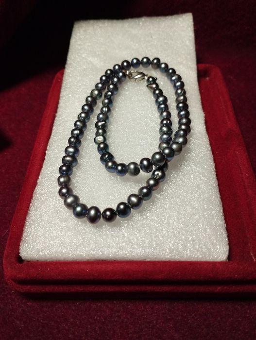 Винтажное колье "Анжелика", 45 см, авантюрин, из Франции