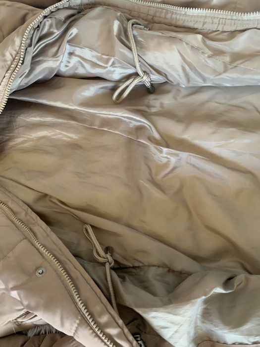 Kurtka zimowa ze ściągaczem - dziewczęca/damska