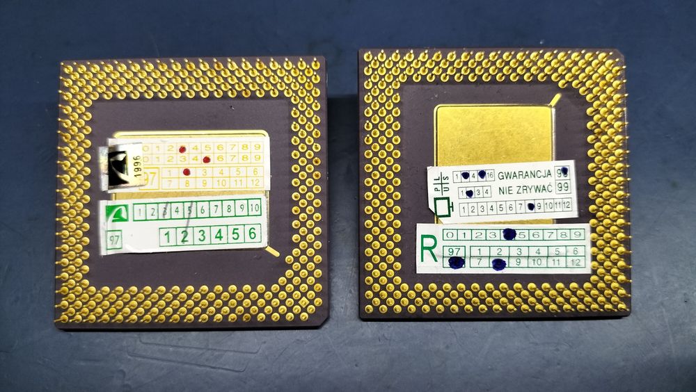 Procesor AMD-K5 PR75, AMD-K5 PR166 Socket 5 /  Socket 7 retro