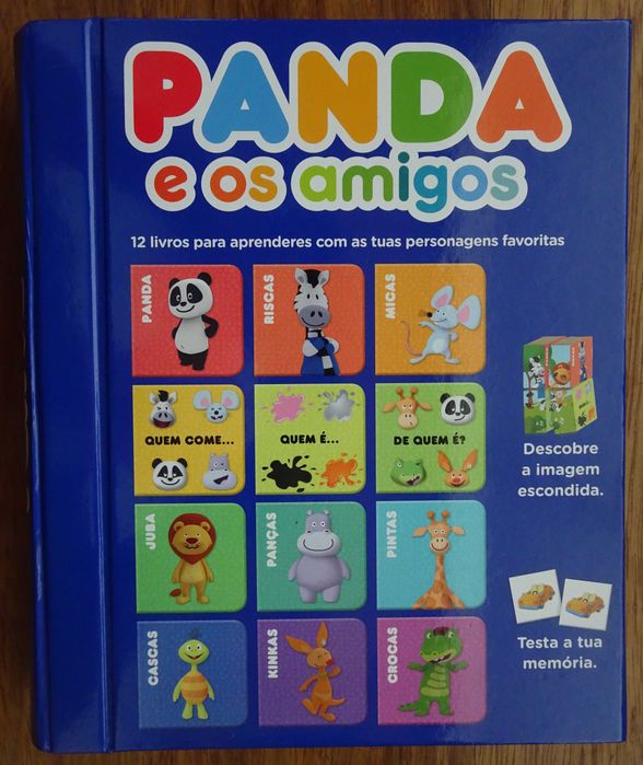 Panda e Os Amigos (12 Livros Para Aprenderes)