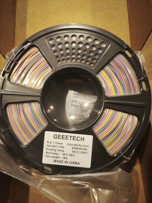 Filamento pla 1kg multicolor