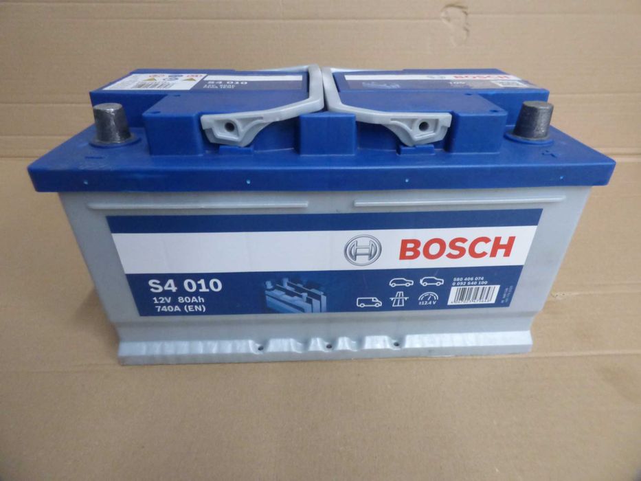 Akumulator BOSCH 12V 80Ah 740A - używany