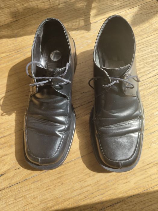 Sapatos Miguel Vieira Originais em Pele – Pretos – Tamanho 41