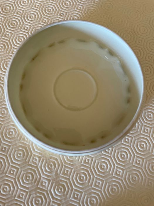 Caixa de loiça fina da marca Limoges