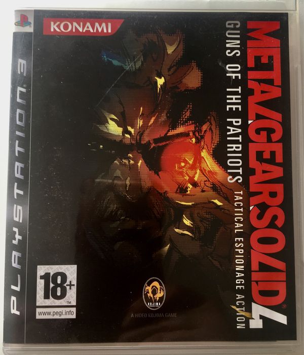 Jogo metalgearsolid - novo excelente estado