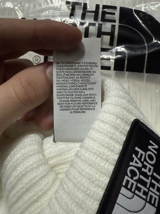 Czapka The North Face biala