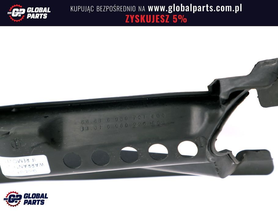 BMW E60 E61 E63 E64 Dolot Osłona Filtra Lewa