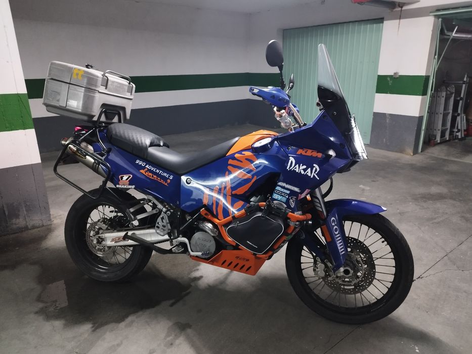 Moto KTM 990 s adventure versão dakar