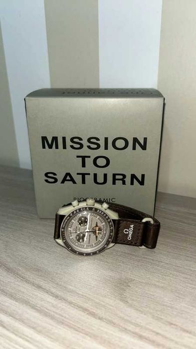 Omega x Swatch Saturn Mission - SO33T100 Eco-Friendly Bioceramic