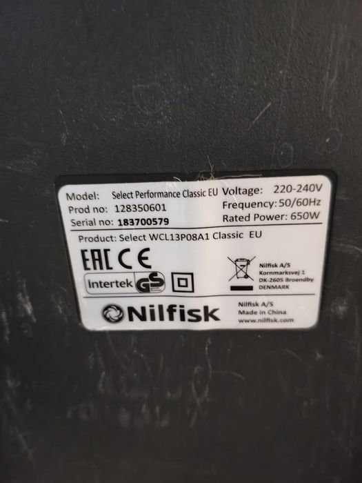 Aspirador profissional Nilfisk Select
