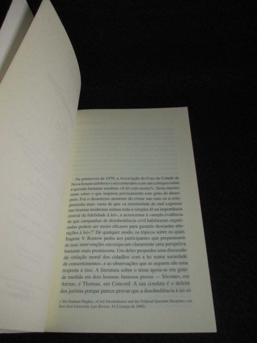 Livro Desobediência Civil Hannah Arendt