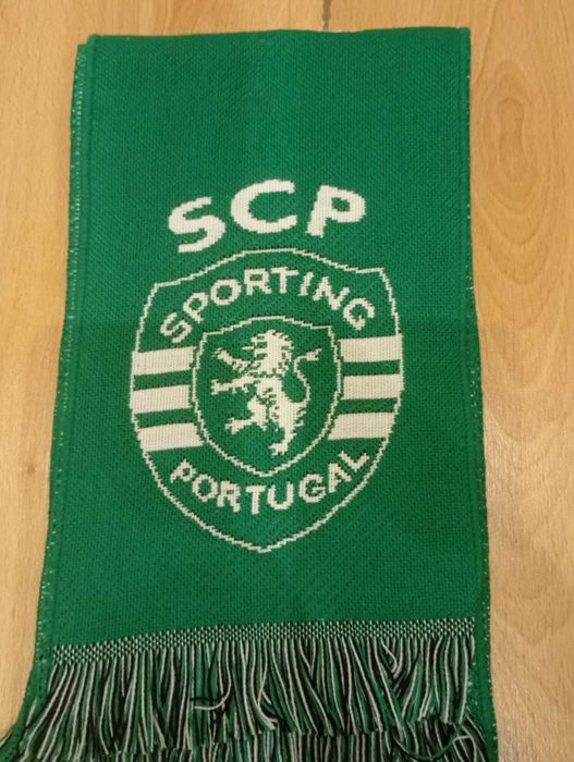 Cachecol Sporting Dobradinha 24/25 futebol novo oficial ultras