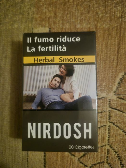 Papierosy ziolowe Nirdosh