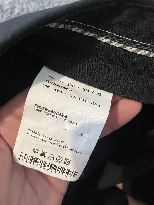 Garnitur smoking czarny lavard kamizelka van graaf slubny koszula l