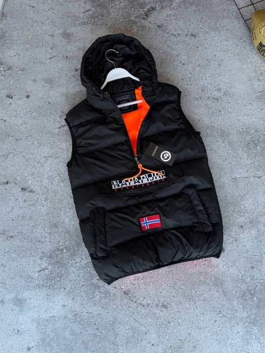 БЕЗ ПЕРЕДОПЛАТИ!! Napapijri Skidoo Vest Black | жилетка напапійрі