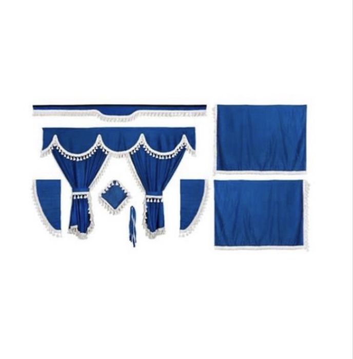 Cortinas camião cor azul