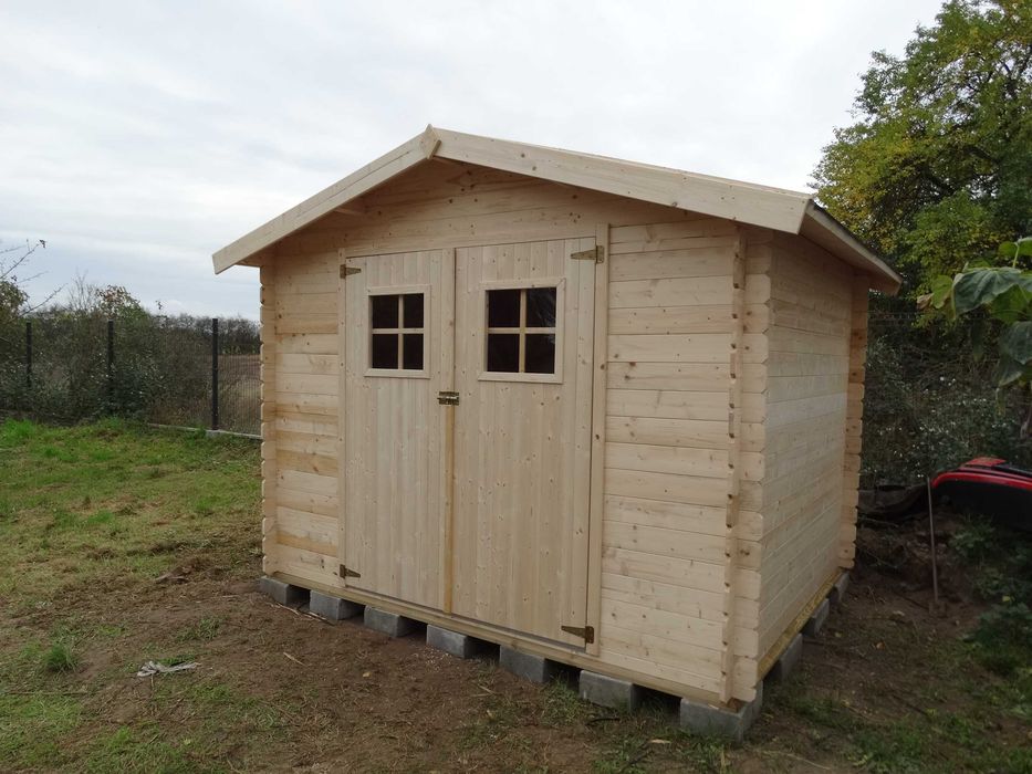 Od reki Domek 2,9x2,9 3x3 narzędziowy drewniany ogrodowy świerk altana domek narzędziowy na działkę na ogród od producenta pergola ROD