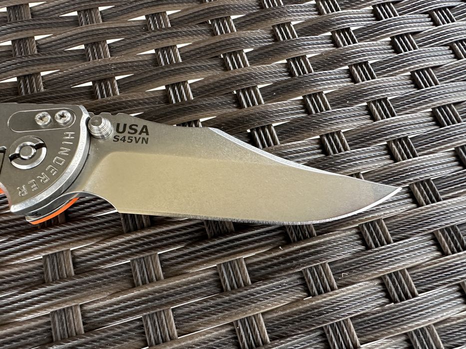 Нож Rick Hinderer XM-18 3.5" Bowie orang G10 (6gen.)