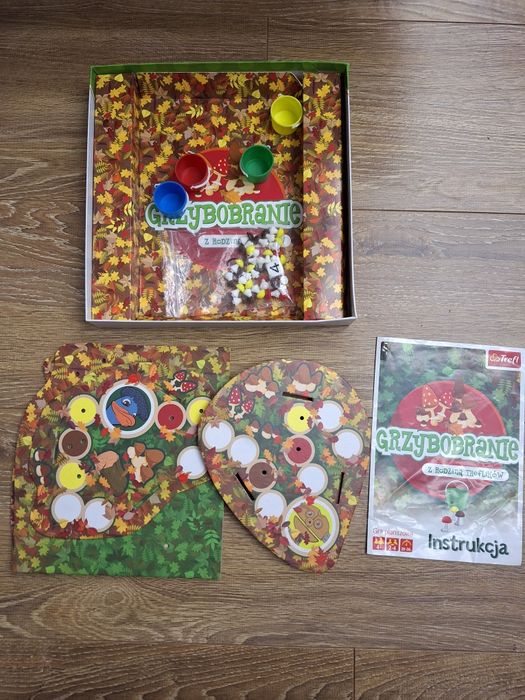 Gra Grzybobranie Trefl wiek 4+