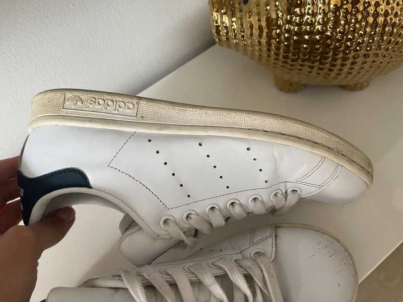 Adidas stan smith 38 2/3 sportowe buty sneakersy granatowe