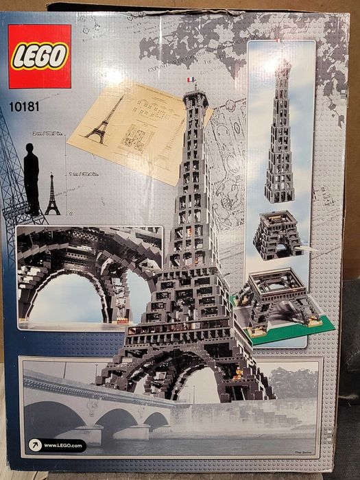 Klocki LEGO Creator Expert 10181 Wieża Eiffla, 3428 elementów MIB 2007
