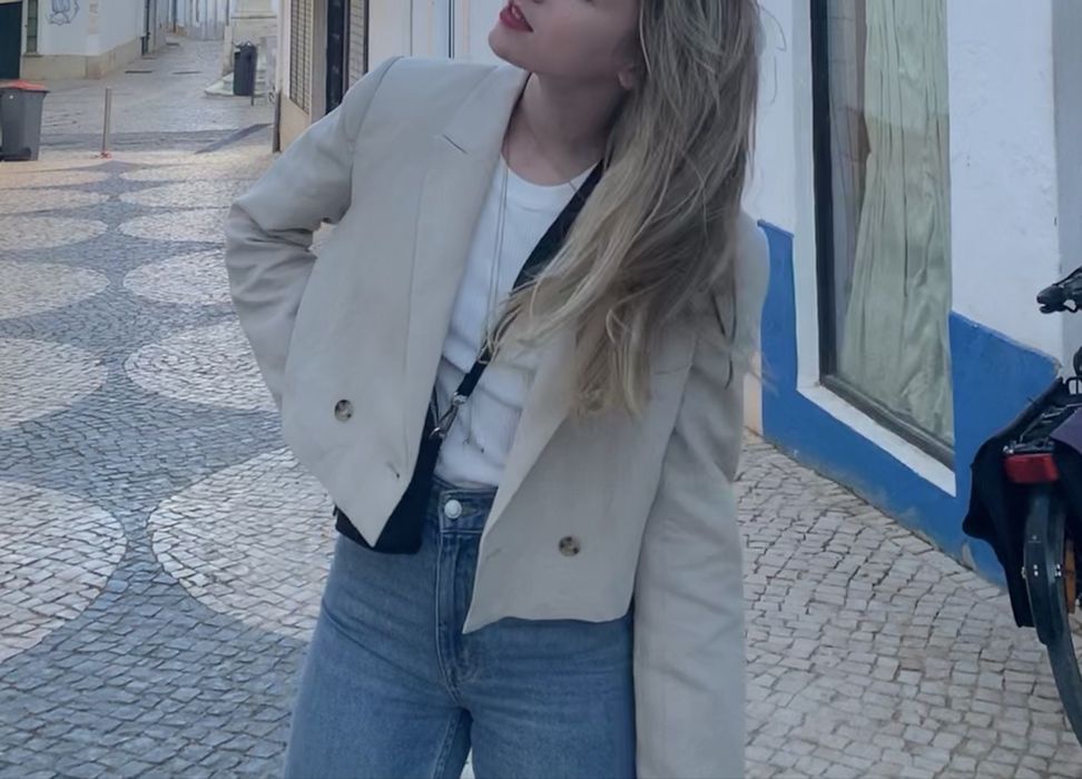 Лляний піджак Zara