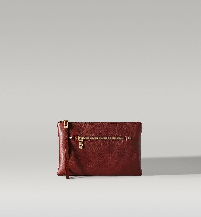 Carteira pele Massimo Dutti