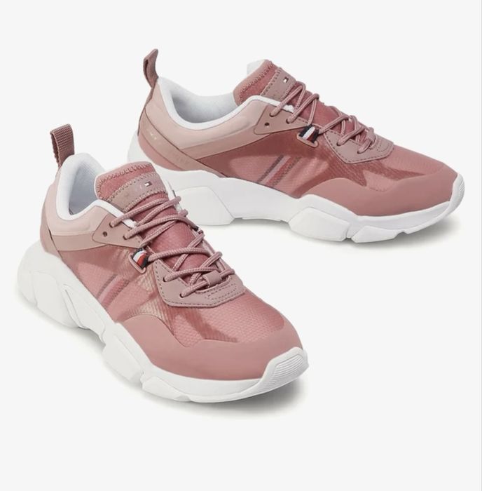 Кроссовки бренд tommy hilfiger кожаные оригинал