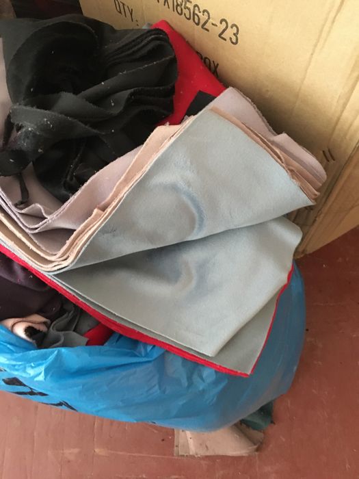 Куски велюру,плюшу, тканина,куски тканини