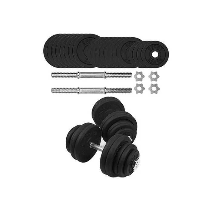 Zestaw hantli 2x35kg hantle żeliwne 70kg gryf talerze zestaw NOWY GD