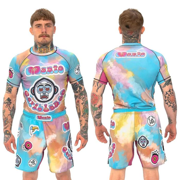 Манто Комплект Рашгард и Шорты мма (Все размеры) rashguards